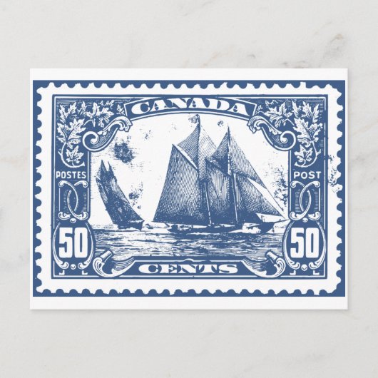 Timbre Canada ポストカード (正面)