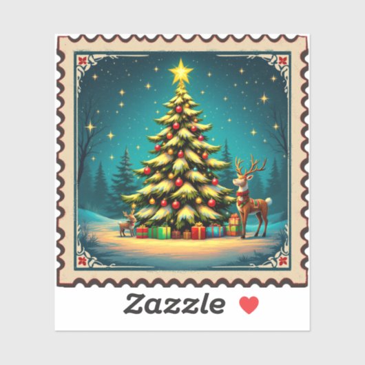 timbre de noel シール (シート)