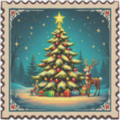 timbre de noel シール (正面)