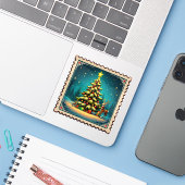 timbre de noel シール (ノートパソコンとiPhone)