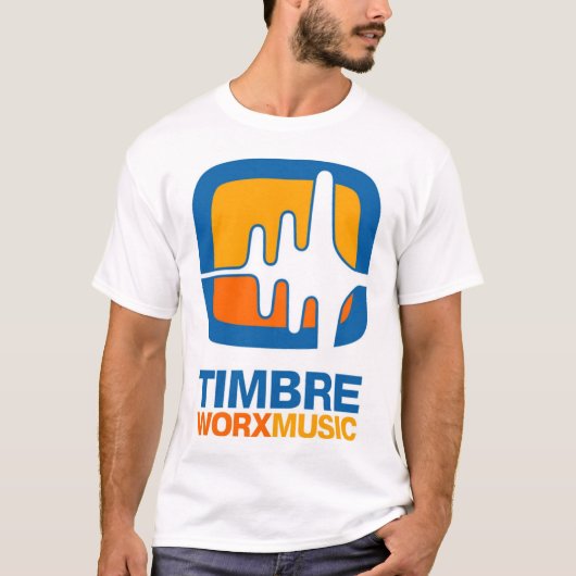 TimbreWorx音楽-前部 Tシャツ (正面)