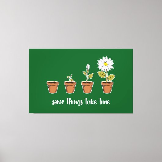 Time キャンバスプリント (正面)