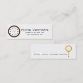 Time スキニー名刺 (正面/裏面)