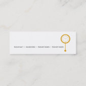 Time スキニー名刺 (裏面)