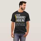 Time 救 Let Consult Insurance Agent Is Never Wro Tシャツ (正面フル)