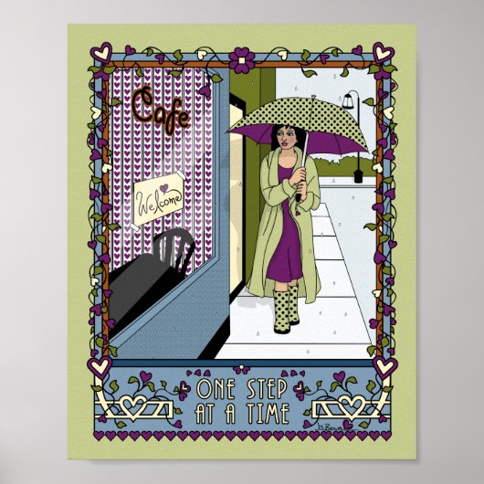 Time_A_8x10ポスターでの1ステップ ポスター (正面)