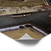 Time and Tide Wait for No Man Quote ポスター (角)