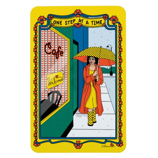 Time_B_4x6冷蔵庫での1ステップ マグネット (縦)