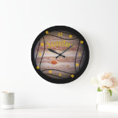 Time Bender ～ Time Machine Clock ～ベンド時間/宇宙  ラージ壁時計 (ホーム)