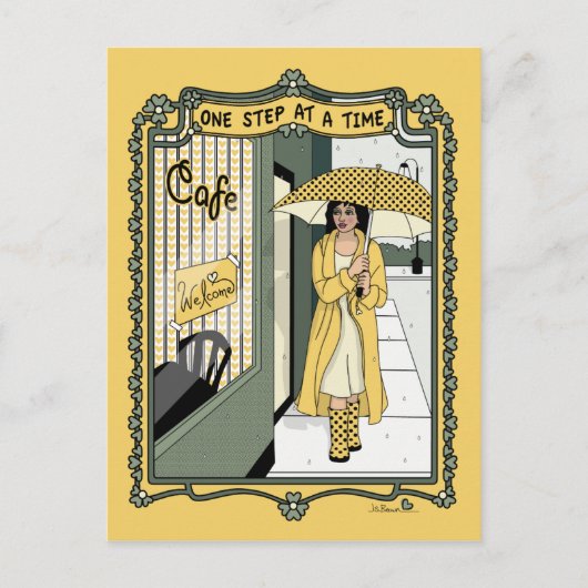 Time_C_ポストカードでの1ステップ ポストカード (正面)