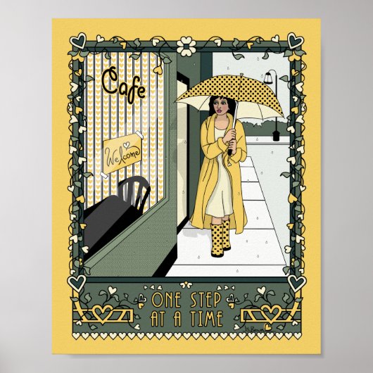 Time_C_8x10ポスターでの1ステップ ポスター (正面)