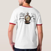 「Time Exists」ティー Tシャツ (裏面フル)