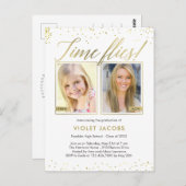 Time Files卒業発表葉書 ポストカード (正面/裏面)