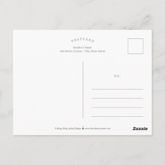 Time Files卒業発表葉書 ポストカード (裏面)