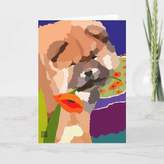 TIME FOR春ARTdeco Chow カード (正面)