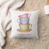 Time for a cuppa cushion クッション (ブランケット)