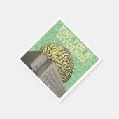 Time For AI Dividends スタンダードカクテルナプキン (角)