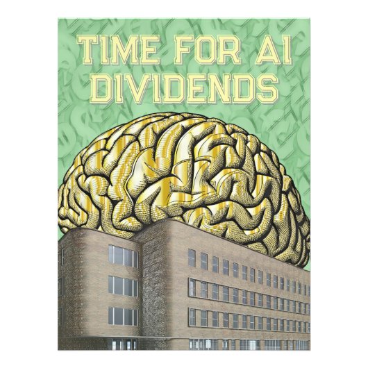 Time For AI Dividends フォトプリント (正面)