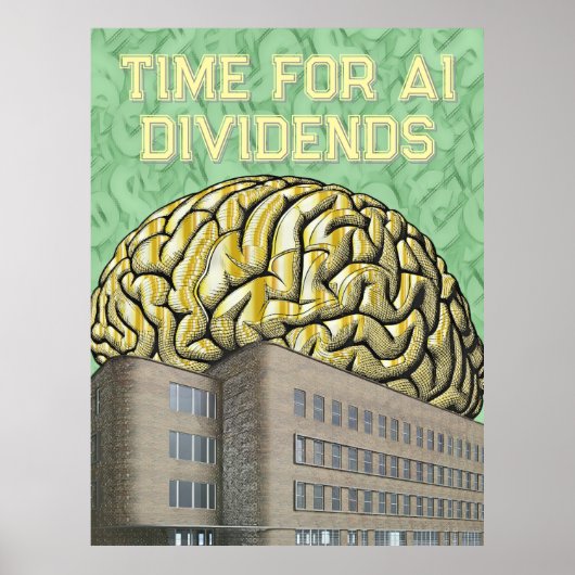 Time For AI Dividends ポスター (正面)
