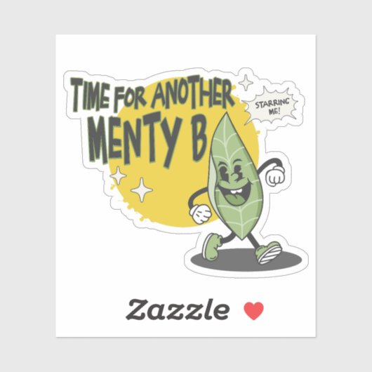 Time for Another Menty B シール (シート)