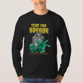 Time For Horror Halloween Zombie Tシャツ (正面)