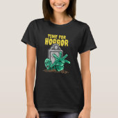 Time For Horror Halloween Zombie Tシャツ (正面)