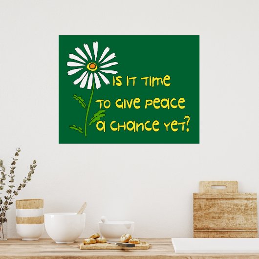 Time For Peace ポスター (キッチン)