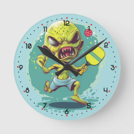 Time for Space Rage Rally Pickleball  ラウンド壁時計