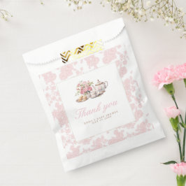Time for Tea Baby Shower Favor Bag フェイバーバッグ