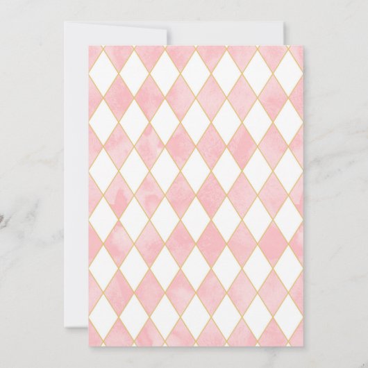 Time for Tea Birthday Party Invitation 招待状 (裏面)