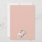 Time for Tea Bridal Shower Invitation 招待状 (裏面)