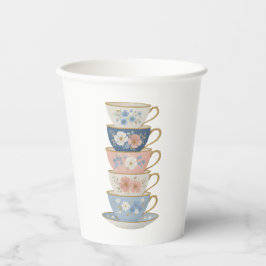 Time for Tea Bridal Shower Paper cup 紙コップ