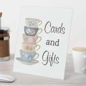 Time for Tea Bridal Shower Table Top Sign 台座サイン (インサイチュ)