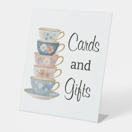 Time for Tea Bridal Shower Table Top Sign 台座サイン