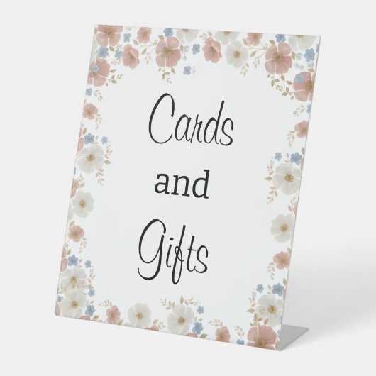 Time for Tea Bridal Shower Table Top Sign 台座サイン (正面)