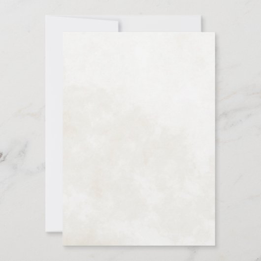 TIME FOR TEA WHIT THE Party Baby Shower Invitation 招待状 (裏面)