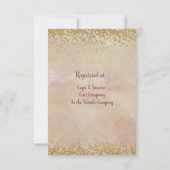 Time for Tea with the bride to be  招待状 (裏面)