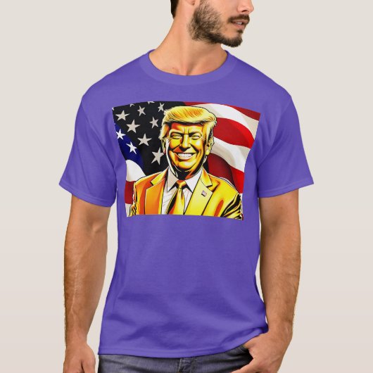 Time For The Golden Age Of America Trump-Photoroom Tシャツ (正面)