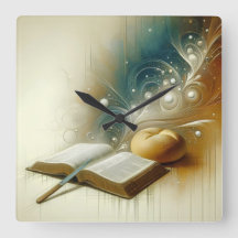 "Time for the Word"壁時計