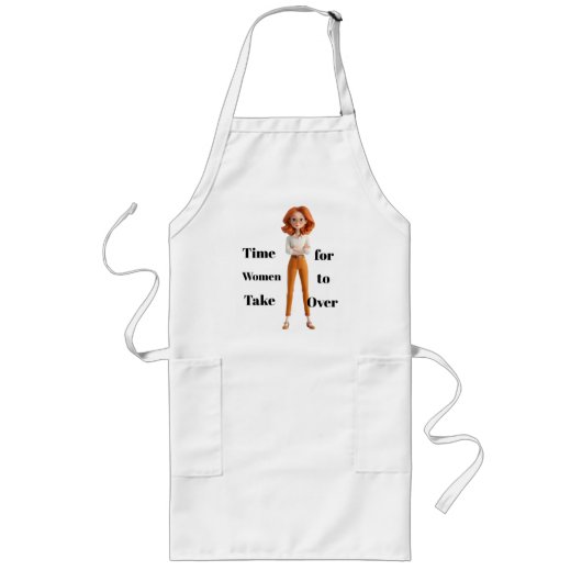 Time For Women Apron ロングエプロン (正面)