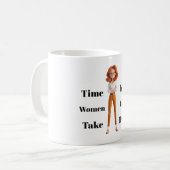 Time For Women Coffee Mug コーヒーマグカップ (正面左)