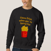 Time fries スウェットシャツ (正面)
