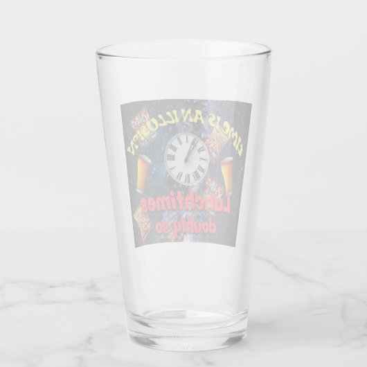 Time is an illusion タンブラーグラス (裏面)