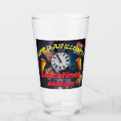 Time is an illusion タンブラーグラス (正面)