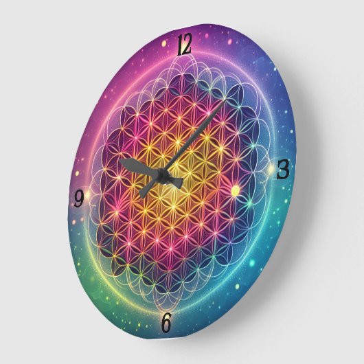 Time Is Art ラージ壁時計 (傾斜)