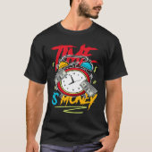 Time Is Money Drip Fruity Pebbles Dunk Low Tシャツ (正面)