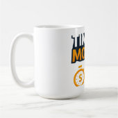 Time Is Money – Hustle Mindset T-Shirt | Entrepren コーヒーマグカップ (左)