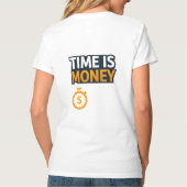 Time Is Money – Hustle Mindset T-Shirt | Entrepren Tシャツ (裏面)