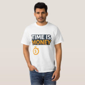 Time Is Money – Hustle Mindset T-Shirt | Entrepren Tシャツ (正面フル)