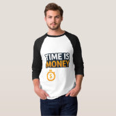 Time Is Money – Hustle Mindset T-Shirt | Entrepren Tシャツ (正面フル)